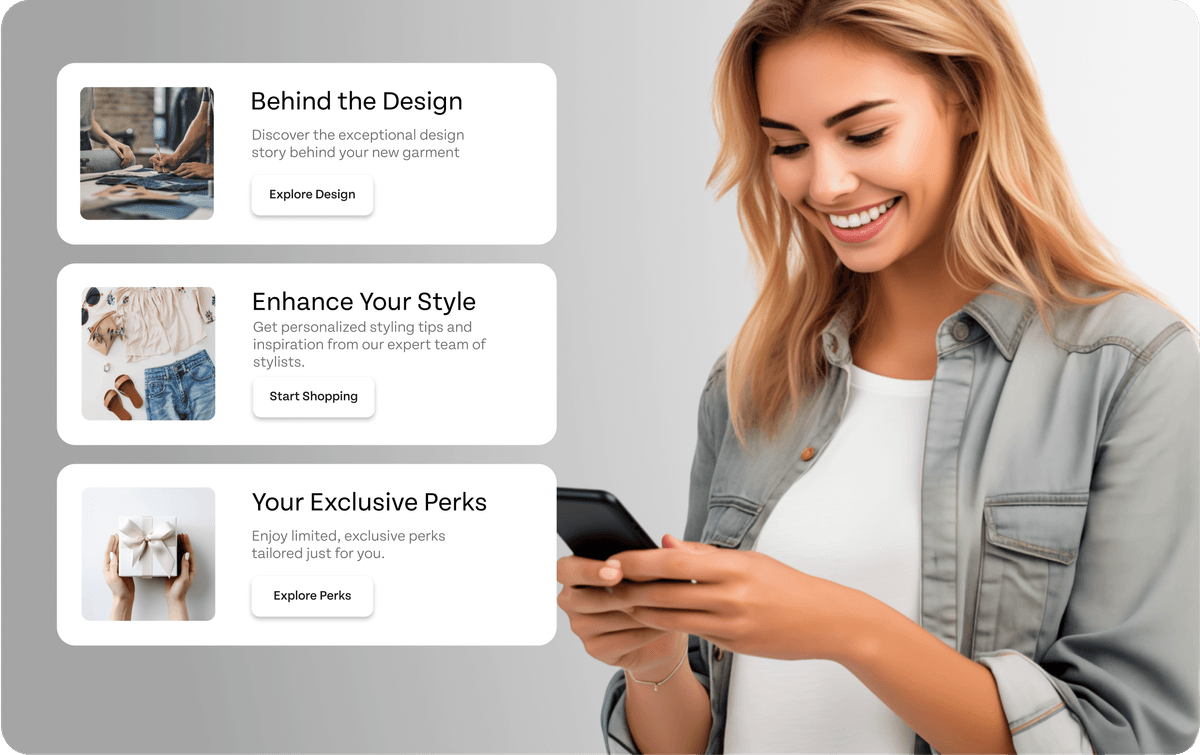 Customer Experience Cards